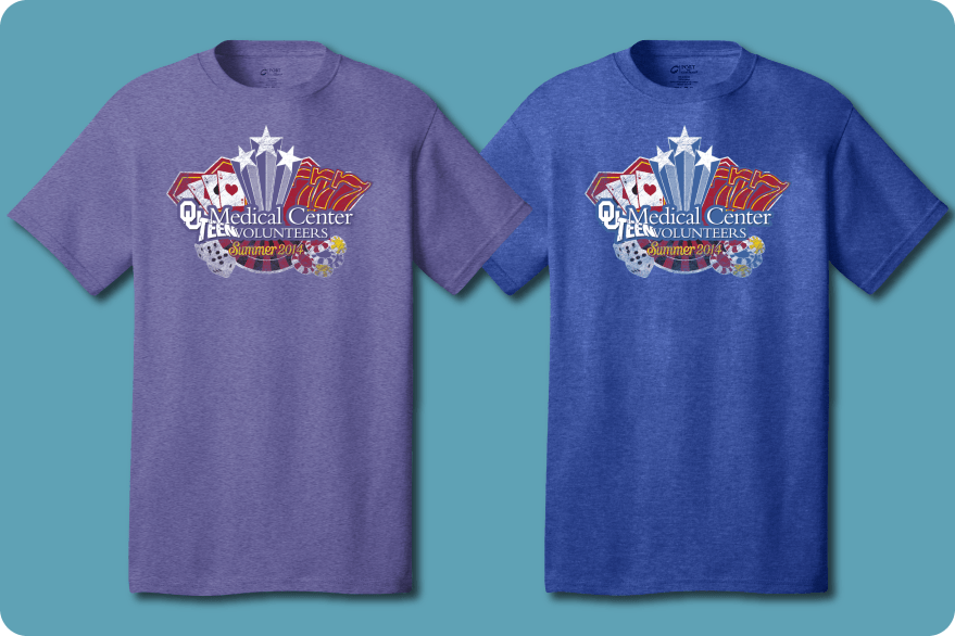 OU Medical Center Teen Volunteers Summer Shirts 7-10-2014