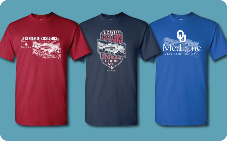 OU Medicine Celebration Shirts 1-8-2018